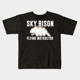 Sky Bison Flying Instructor Kids T-Shirt